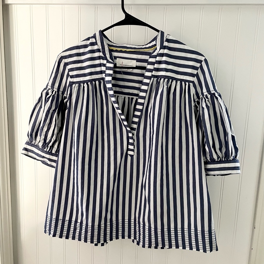 Anthropologie Darcey Popover Swing Top